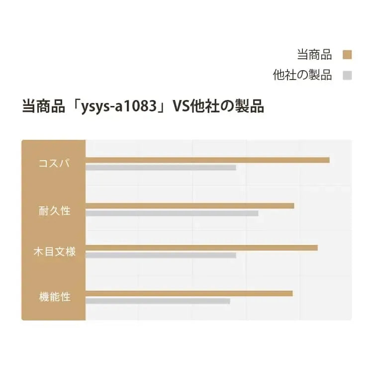 テレビ台 ナチュラル ブラウン オーク材 セラミック キリ材 真鍮 ysys-a1083-tvstand
