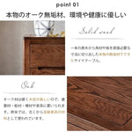 ナイトテーブル ブラウン オーク材 ysys-a3021-table