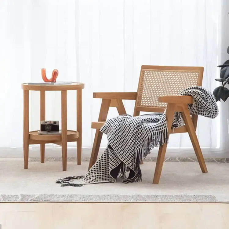 チェア ナチュラル オーク ラタン ysys-a3122-chair