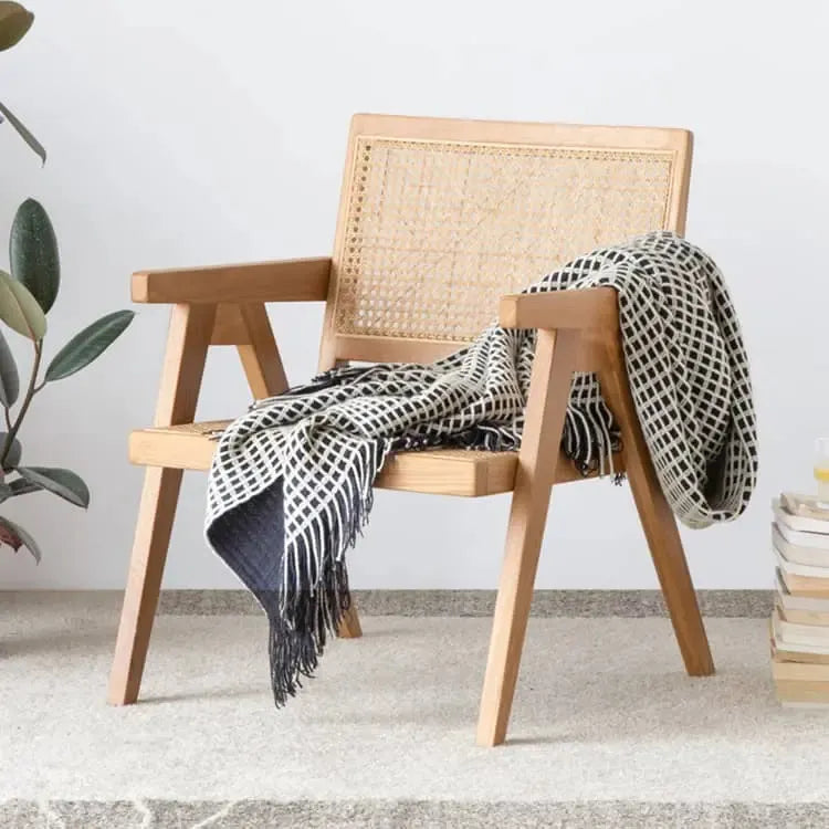 チェア ナチュラル オーク ラタン ysys-a3122-chair