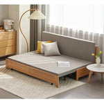 ソファー ライトグレー ダークグレー ベージュ オーク材 ファブリック 合金鋼 ysys-a4063-sofa