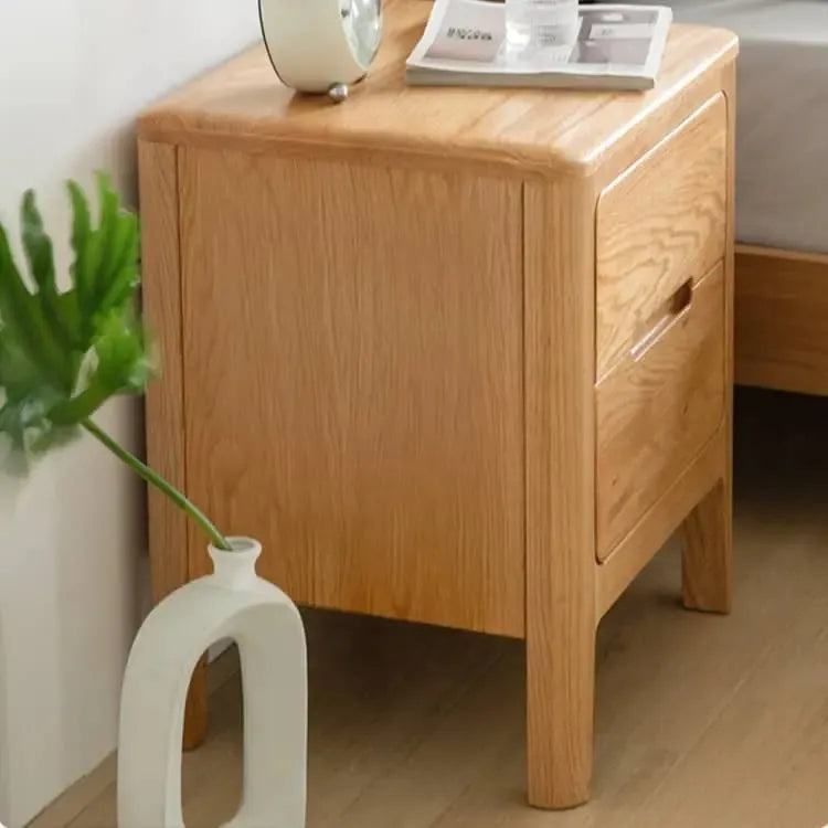 ナイトテーブル ナチュラル オーク材 ysys-a5022-table