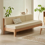 ソファー ベージュ ライトグレー オーク材 ファブリック ysys-a5065-sofa