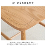 テーブル ナチュラル オーク材 ysys-a8111-table