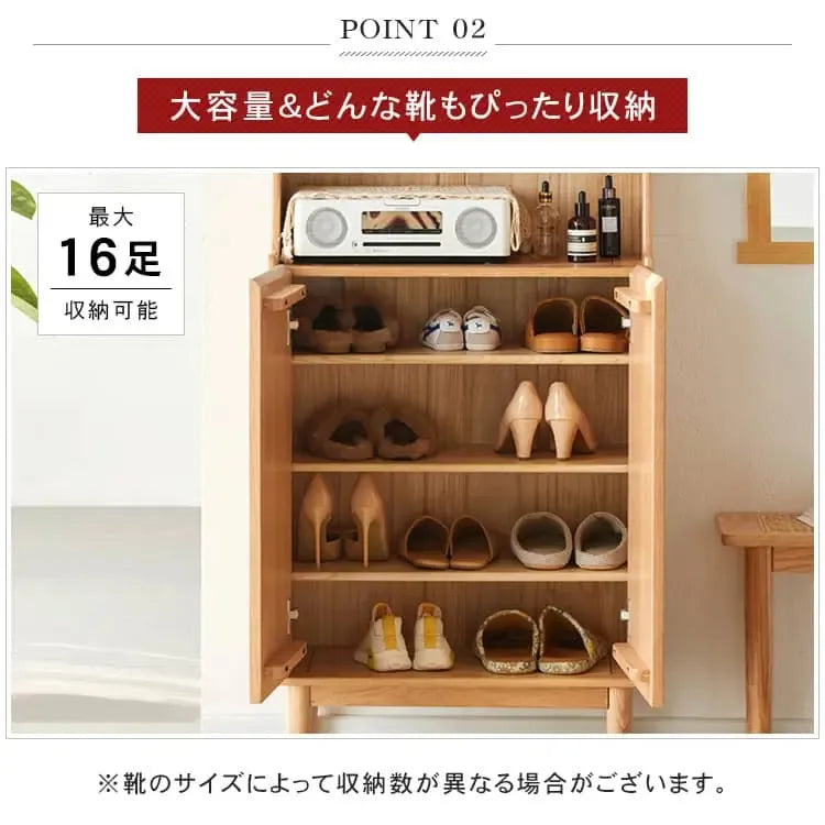 キャビネット ナチュラル ブラウン オーク材 キリ材 ysys-b3091-storage