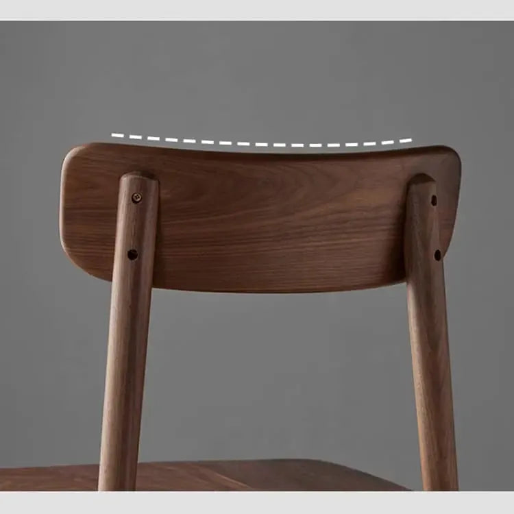 チェア ブラウン ブラックウォールナット材 ysys-b5127-chair