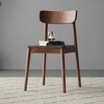 チェア ブラウン ブラックウォールナット材 ysys-b5127-chair