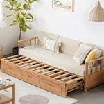 ソファー グレー ベージュ オーク材 パイン ファブリック ysys-d8068-sofa