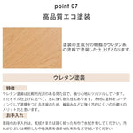 ナイトテーブル ナチュラル ブラウン オーク材 キリ材 ysys-f8021-nighttable