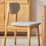 チェア グレー ダークグレー オーク材 ファブリック ysys-h6121-chair