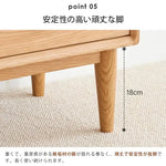 ナイトテーブル ナチュラル オーク材 キリ材 ウォールナット材 ysys-h7021-nighttable