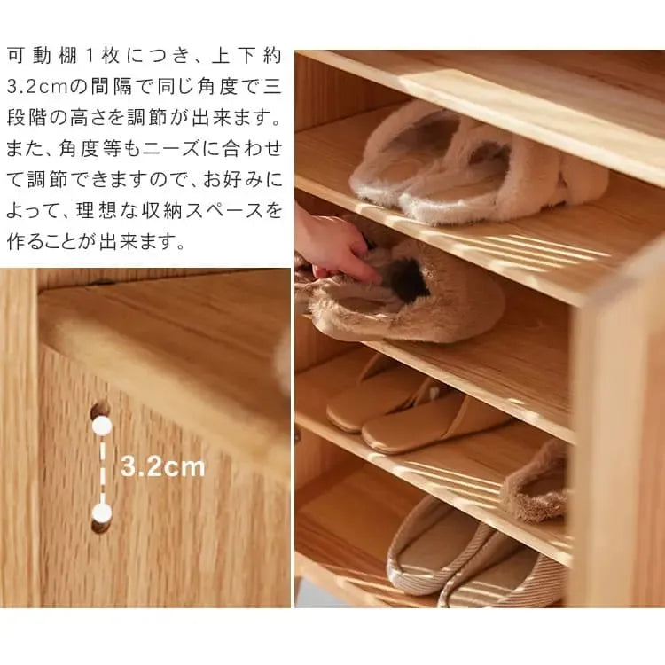 キャビネット ナチュラル オーク材 キリ材 ysys-h9092-storage