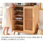 キャビネット ナチュラル オーク材 キリ材 ysys-h9092-storage