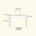 大容量収納 化粧台 卓上ミラー付き 高品質MDFとアクリル素材 高機能ドレッサー yw-185