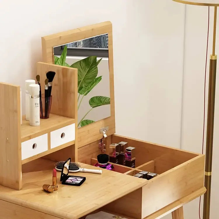 化粧台 ナチュラル 竹 zt-013-szt-dresser