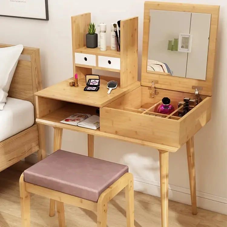 化粧台 ナチュラル 竹 zt-013-szt-dresser