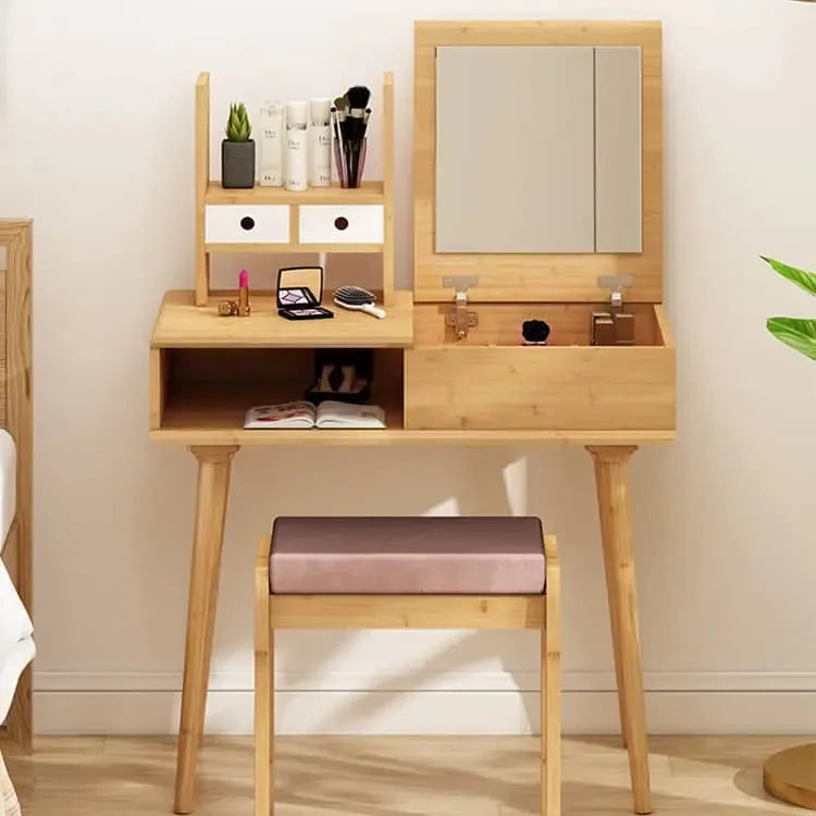 化粧台 ナチュラル 竹 zt-013-szt-dresser