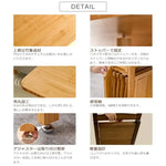 テーブル ナチュラル ライトブラウン 竹 竹製 zt-143