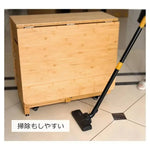 テーブル ナチュラル ライトブラウン 竹 竹製 zt-143